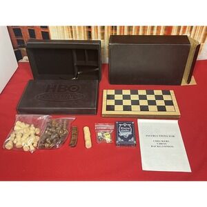 HBO Fireside Games 3 In 1 Board Game Set.